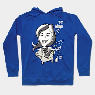 Caricature for Mothers Day Hoodie